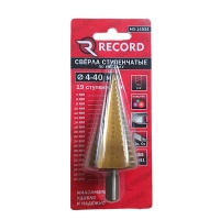 Сверло ступенчатое по металлу 4-40 мм